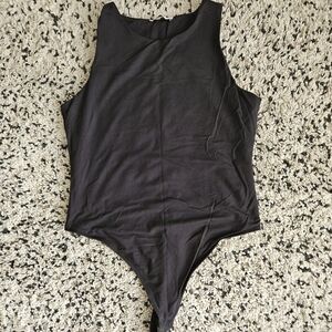 Ricki's Black Scoop Neck Stretch Bodysuit